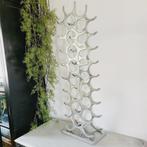 Michael Noll - Wijnrek - 27 flessen - Gepolijst Aluminium, Antiek en Kunst