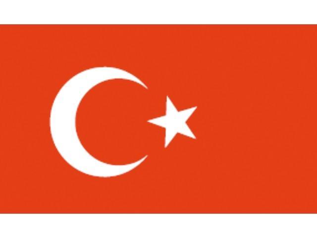 Vlag Turkije, Watersport en Boten, Bootonderdelen, Nieuw, Zeilboot of Motorboot, Ophalen of Verzenden
