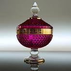 Secoloventesimo - Koekjesdoos - 24 kt goud - Fuchsia LAAG