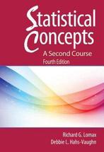 Statistical Concepts 9780415880077 Richard G. Lomax, Boeken, Verzenden, Gelezen, Richard G. Lomax