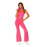 Barbie Western Jumpsuit Roze volwassenen ™, Ophalen of Verzenden, Nieuw