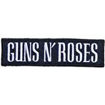 Guns N' Roses - Text Logo - patch officiële merchandise, Nieuw, Ophalen of Verzenden, Kleding