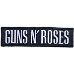Guns N' Roses - Text Logo - patch officiële merchandise, Ophalen of Verzenden, Nieuw, Kleding