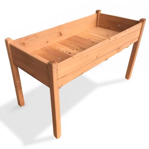 IvoQ Verhoogde Plantenbak – FSC Hout – Houten Kweekbak – Wee, Tuin en Terras, Bloembakken en Plantenbakken, 60 cm of meer, 100 cm of meer