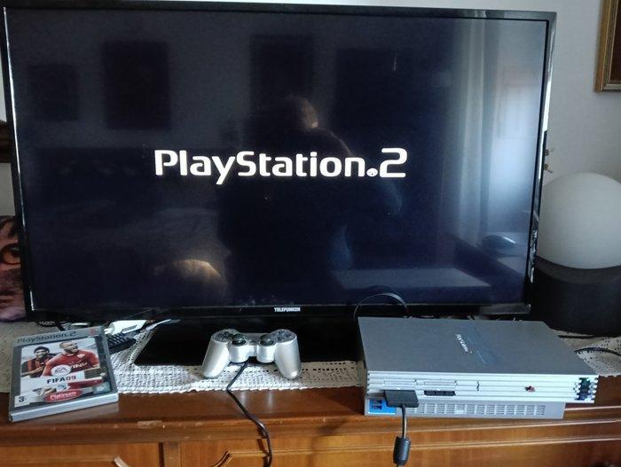 Sony - Playstation 2 (PS2) - Silver Prestige Line -, Spelcomputers en Games, Spelcomputers | Overige Accessoires