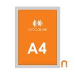 A4 Magnetische Menukaarthouder / Zilveren Magneetlijst v..., Nieuw in verpakking