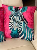 san Leucio top quality paar zijden velvet zebra pop art