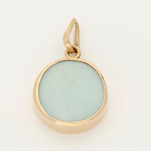 Hanger - 14 karaat Geel goud, Sieraden, Tassen en Uiterlijk, Antieke sieraden