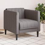 vidaXL Fauteuil stof taupe, Verzenden, Nieuw, Eenpersoons, Stof