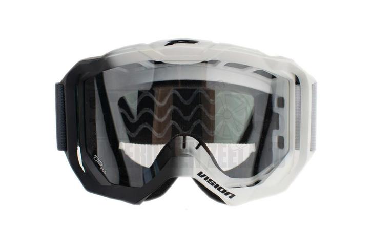 Crosshelm Bril transparant anti-vocht / kras ProGrip univ..., Fietsen en Brommers, Brommerhelmen, Nieuw, Ophalen of Verzenden