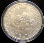 Somalische Aap 1 oz 2004 (10.000 oplage), Zilver, Losse munt, Overige landen, Verzenden