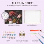 2dekans | Rubye® Schilderen Op Nummer Volwassenen – Bloemen, Ophalen of Verzenden, Zo goed als nieuw