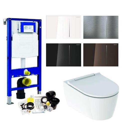 Geberit UP320 Toiletset set69 Geberit ONE Rimless Diepspoel, Doe-het-zelf en Verbouw, Sanitair, Ophalen of Verzenden