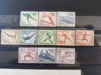 Duitse Rijk 1936 - Olympische spelen, Zegels en blokken., Gestempeld