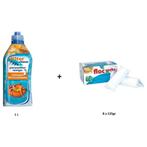 Zwembad filter kit: BSI Filter Cleaner 1L + Floc socks 8st, Tuin en Terras, Zwembad-toebehoren, Nieuw