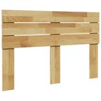 vidaXL Hoofdeinde 120 cm massief hout eiken, Huis en Inrichting, Slaapkamer | Bedden, Verzenden, Nieuw, Bruin, Hout