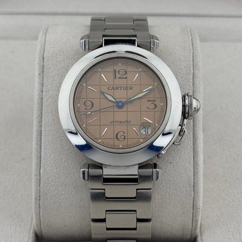 Cartier - Pasha Salmon Dial - 2324 - Heren - 1990-1999, Sieraden, Tassen en Uiterlijk, Horloges | Heren