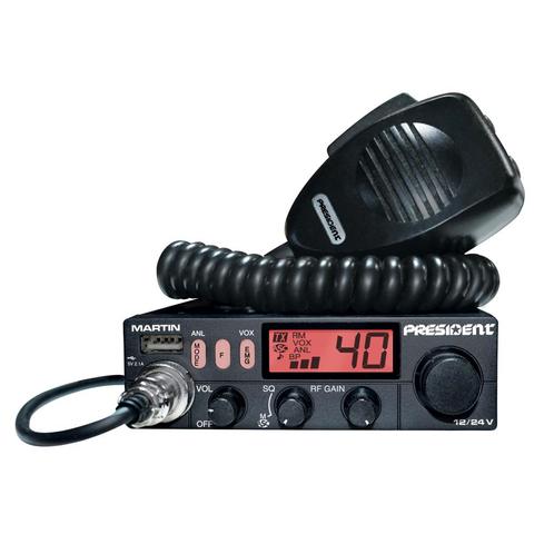 President Martin, Telecommunicatie, Zenders en Ontvangers, Verzenden