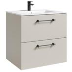 Badplaats Badkamermeubel Muro 60 cm - Beige - Badmeubel, Verzenden, Nieuw, Wastafelkast