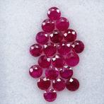 20 pcs Rood Robijn - 1.94 ct - Instituto Gemólogico Español, Sieraden, Tassen en Uiterlijk, Edelstenen, Nieuw