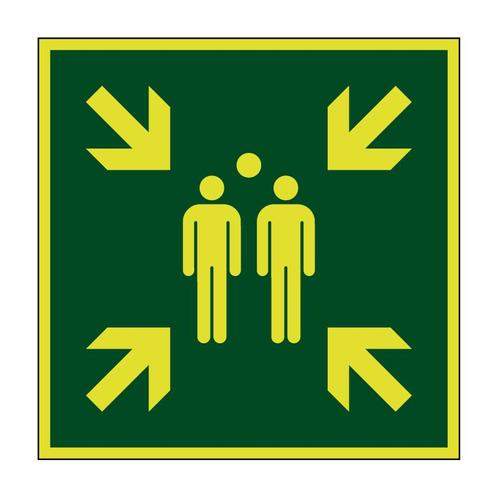Verzamelplaats lichtgevend pictogram, Diversen, Verpleegmiddelen, Verzenden