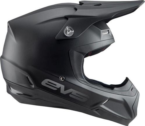 EVS T5 Solid Helmet Matte Black - Large - HE20T5S-BK-L, Auto diversen, Tuning en Styling, Ophalen of Verzenden
