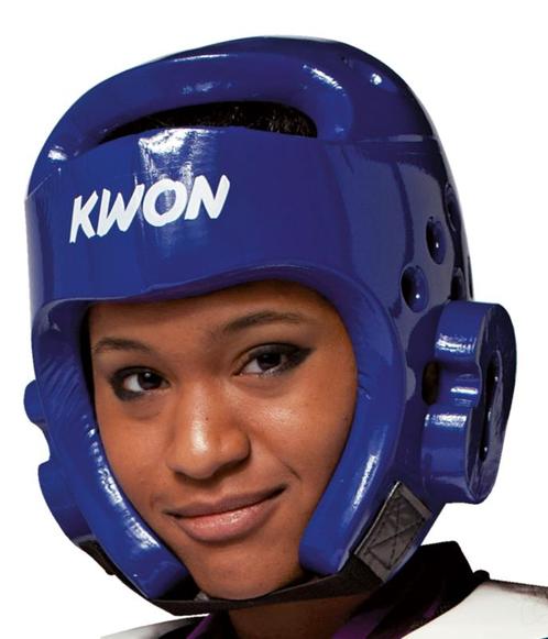 KWON Hoofdbeschermer Blauw (Taekwondo beschermers), Sport en Fitness, Vechtsporten en Zelfverdediging, Nieuw, Ophalen of Verzenden