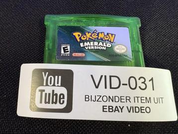 Veiling - Pokemon Emerald Version - Game Boy Advance beschikbaar voor biedingen