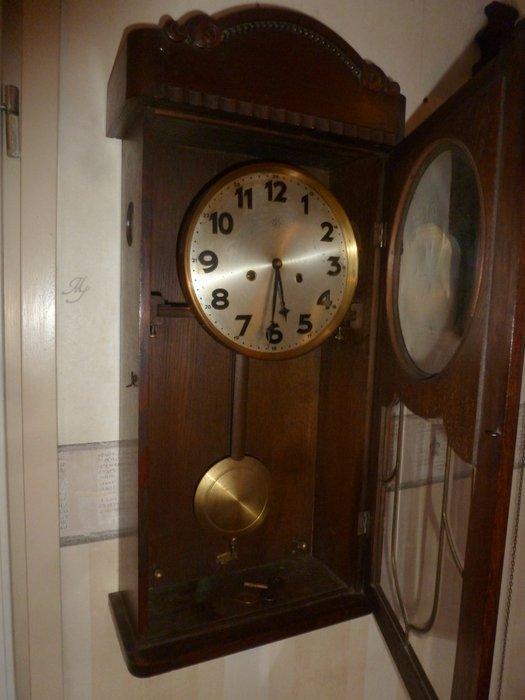 Regulateur - - Eik - 1920-1930, Antiek en Kunst, Antiek | Klokken