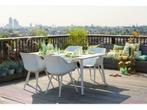 hartman tuinset sophie studio wit met sophie tafel 170, Nieuw, Overige materialen, Tuinset