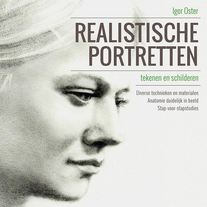 Realistische portretten tekenen en schilderen : diverse, Boeken, Hobby en Vrije tijd, Zo goed als nieuw, Verzenden
