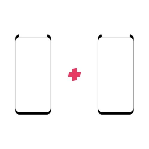 DuoPack: Samsung Galaxy S9 Plus screenprotector gehard glas, Telecommunicatie, Mobiele telefoons | Toebehoren en Onderdelen, Bescherming