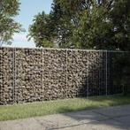 vidaXL Schanskorf 250x100x100 cm gegalvaniseerd ijzer, Tuin en Terras, Bloembakken en Plantenbakken, Verzenden, Nieuw, Metaal