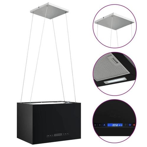 Afzuigkap RVS | Tweedekansje | LCD Touch | Laag Geluid, Witgoed en Apparatuur, Afzuigkappen, Recirculatie, Nieuw, Eilandschouwkap