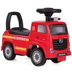 2dekans | Mercedes-Benz Brandweerauto Kinderauto Rood, Ophalen of Verzenden, Zo goed als nieuw