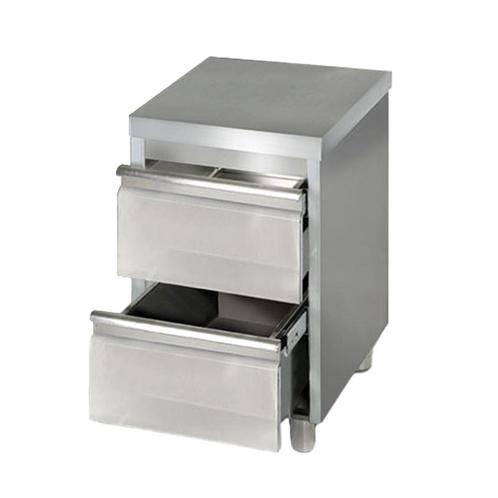 GGM Gastro | Ladekast PREMIUM met 2 laden - 500x700mm |, Huis en Inrichting, Kasten | Ladekasten, Verzenden