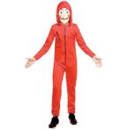 La Casa De Papel Verkleedkleren Kostuum - - Maat 128, Kinderen en Baby's, Carnavalskleding en Verkleedspullen, Ophalen of Verzenden