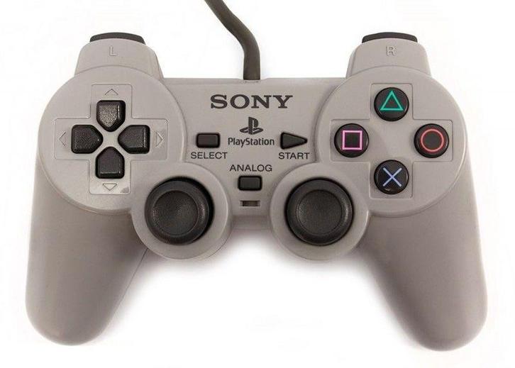 Sony Dual Analog Controller PSX-Grijs (SCPH-1180), Spelcomputers en Games, Spelcomputers | Sony PlayStation Consoles | Accessoires