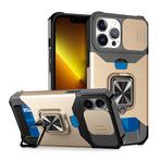 iPhone 7 - Card Slot Hoesje met Kickstand en Camera Slide -, Verzenden, Nieuw