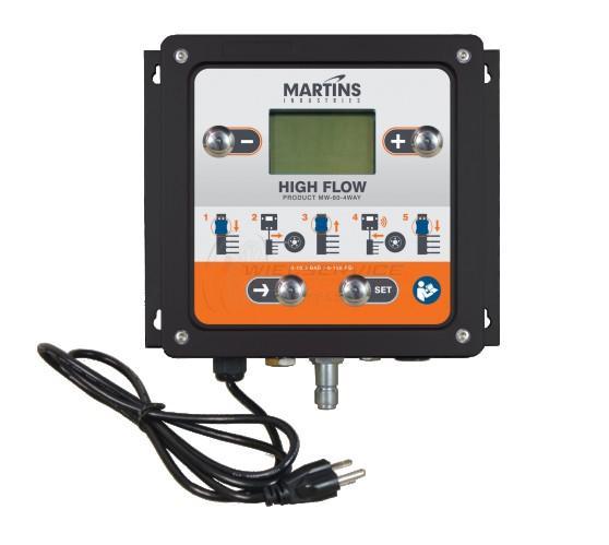 Automatische digitale 4-weg bandenpomp 10 Bar - Wandmontage, Auto diversen, Overige Auto diversen, Verzenden