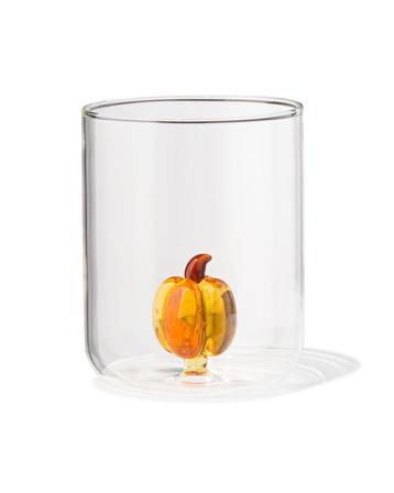 HEMA Glas met pompoen 450ml Halloween beschikbaar voor biedingen