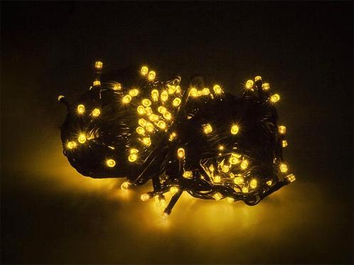 Kerstverlichting Geel 13 Meter 200 LEDs - 8 Standen, Diversen, Kerst, Ophalen of Verzenden