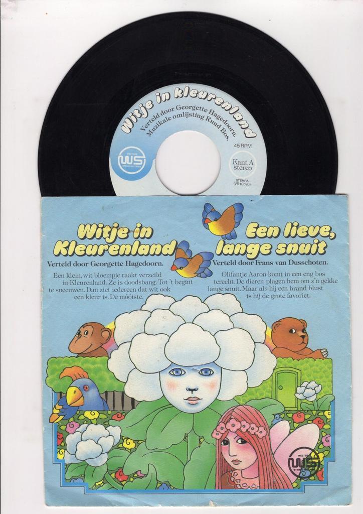 Georgette Hagedoorn – Witje In Kleurenland / Frans van ..., Cd's en Dvd's, Vinyl Singles, Verzenden