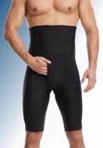 High Waist Compression Shorts -Zwart-Large