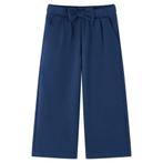 vidaXL Kinderbroek met wijde pijpen 128 marineblauw, Verzenden, Nieuw