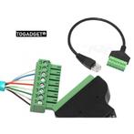 Rj45 schroef aansluitblok 8 pin, Verzenden, Nieuw