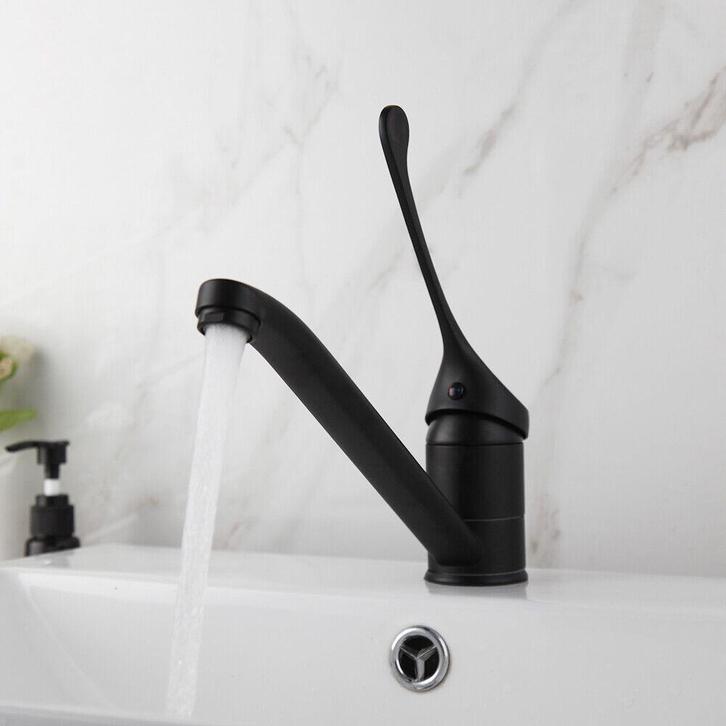 Elleboog kraan medische zwarte kraan, Doe-het-zelf en Verbouw, Sanitair, Kraan, Nieuw, Verzenden