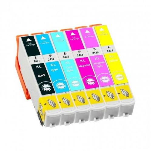Epson Expression Photo XP-970 inkt cartridges T2438 XL Se..., Computers en Software, Printerbenodigdheden, Nieuw, Verzenden