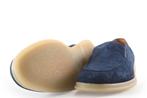 Santoni Instappers in maat 42 Blauw | 10% extra korting, Kleding | Heren, Schoenen, Overige typen, Zo goed als nieuw, Santoni