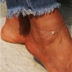 Tiny Heart Gold Ankle Bracelet (enkelbandjes, zomer, trendy)